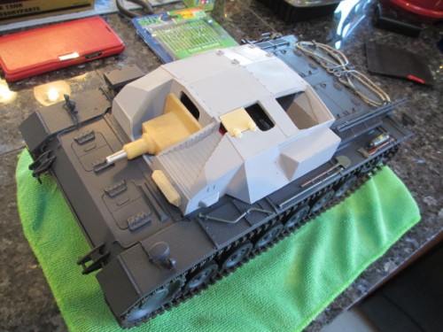 The only oddity was that Mato's Crank was reversed from Tamiya's.  It still looks good installed.