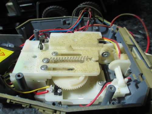 Screwed into place so removal should go easier...