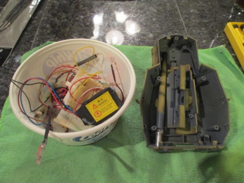 All removed and working, even the warning light.  I thought that those only came on the Airsoft versions