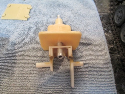 Trunnion arms swapped side for side