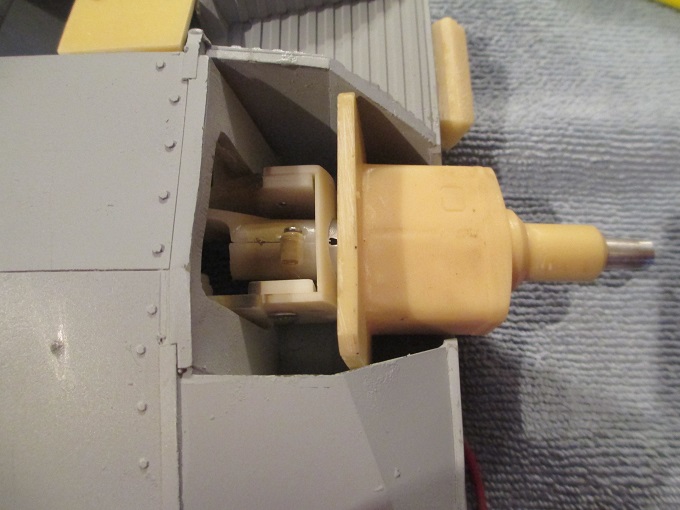 Top view before adjustment.  Just making sure that sanding was required.