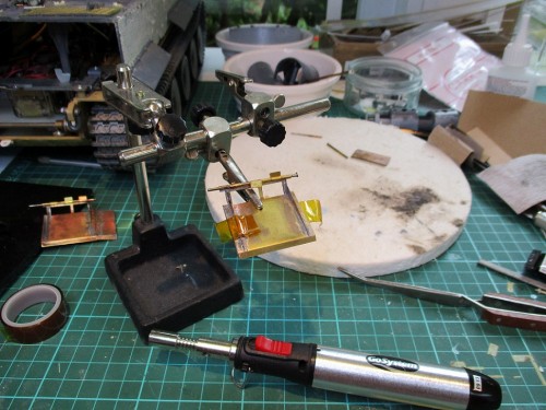 The tools of the trade - a Micro tech pen torch, solder tape and a hands-free jig.jpg