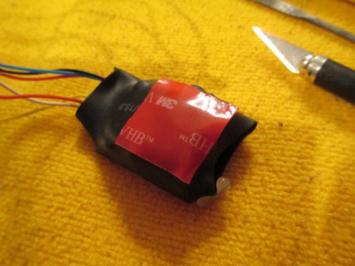 No hot glue this time...