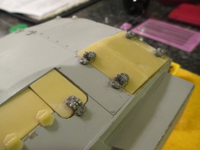 Closed with hinges Ultra-Gel'd into place
