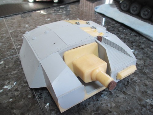 Prepped for paint