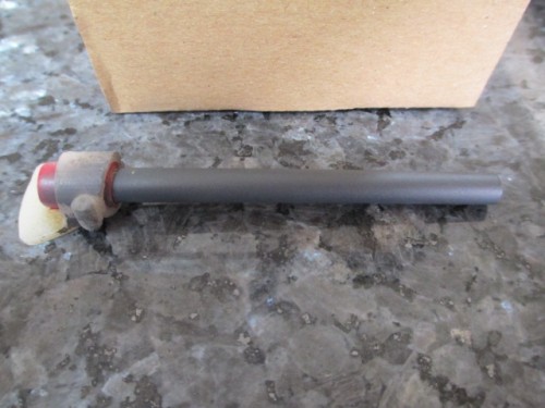 Barrel with two coats of the Panzer Gray