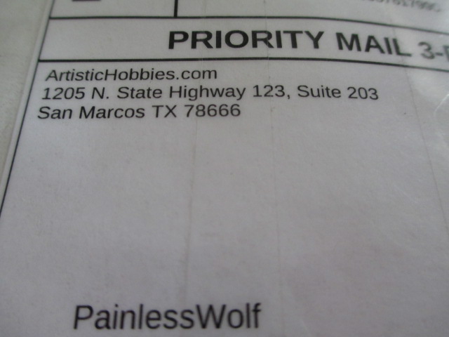 A much needed shipment from Gene at Artistic