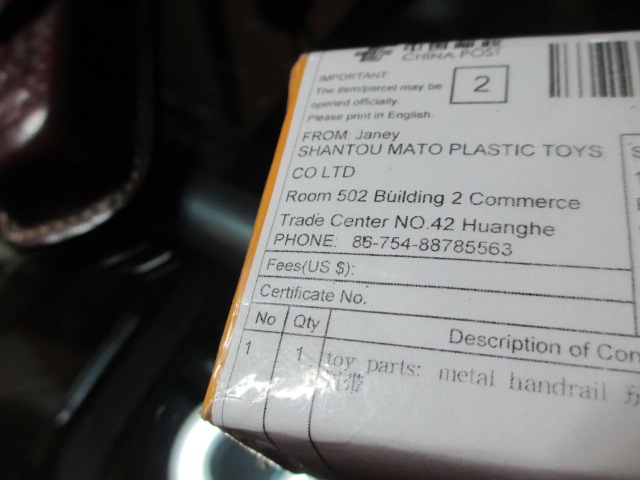 Ali Express delivered a lot quicker than ordering through Mato-Mart in Canada would have...curious...