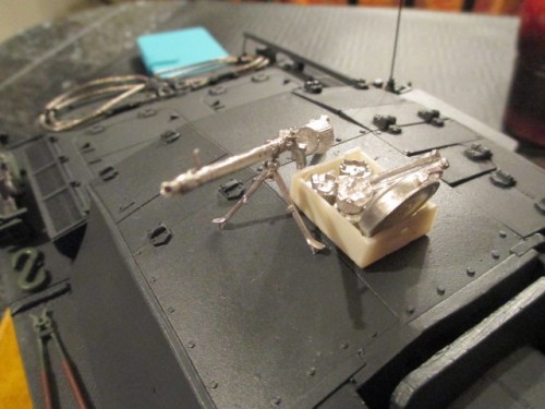 Looking towards the Commander's hatch