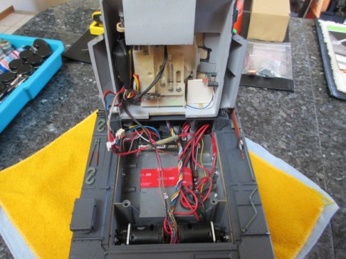 Not a lot of space to run a fiber optic cable.