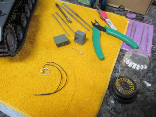 Assembling headset wires and power cables