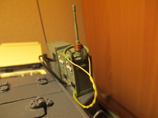 Radio under warmer light