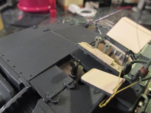 A solid mount using magnets and a couple of cut down steel squares