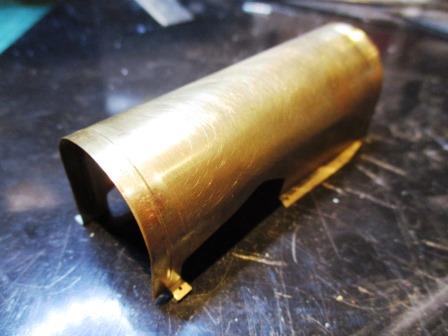 Well at least it finally looks like a Tiger 1 exhaust shroud - but it wasn't easy!.jpg
