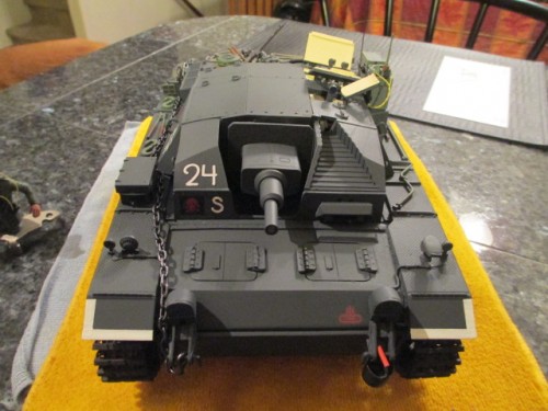 Starting off with this factory fresh StuG III Ausf B...