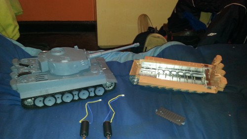 My tiger 1 and new hull