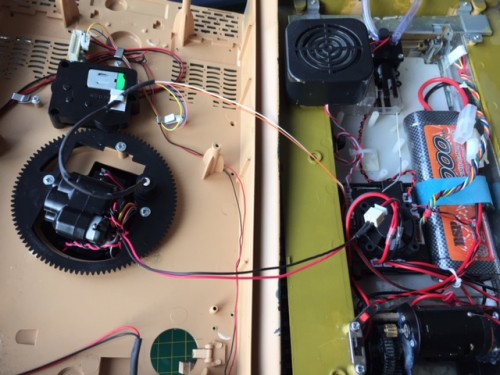 Early Tiger I innards