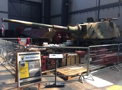 King Tiger with circumcised barrel