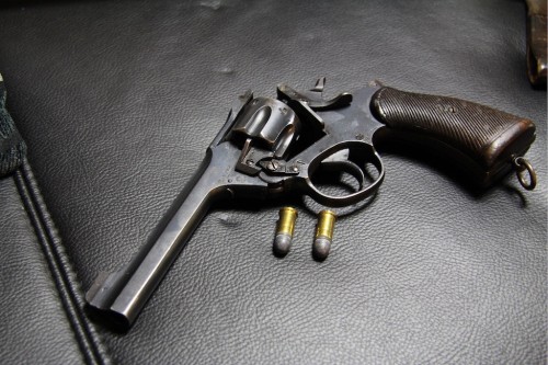 76 year Old Enfield device revolver