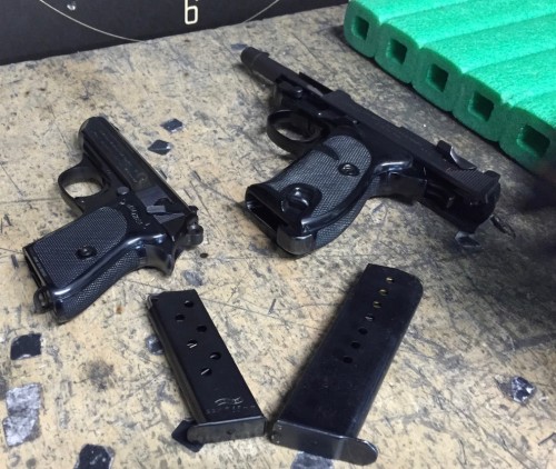 Walther PPK and P38 WW2 sidearms