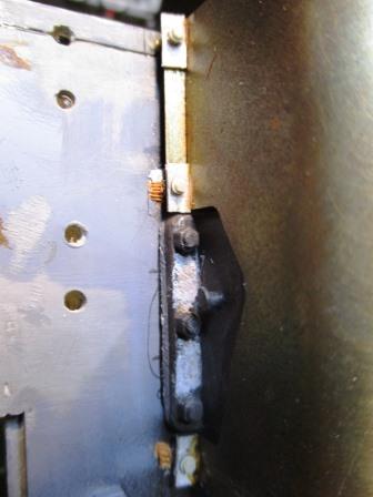 Here you can see the new bolt heads and the sink marks which had to be filled on the armoured exhaust mounts.jpg
