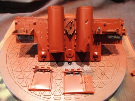Everything then received a couple of coats of Mr Surfacer Red Primer from a spray can.jpg