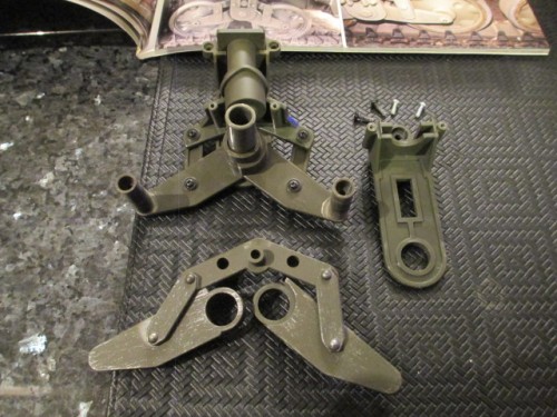 Disassembled bogie