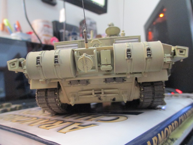 Rear armor and drums