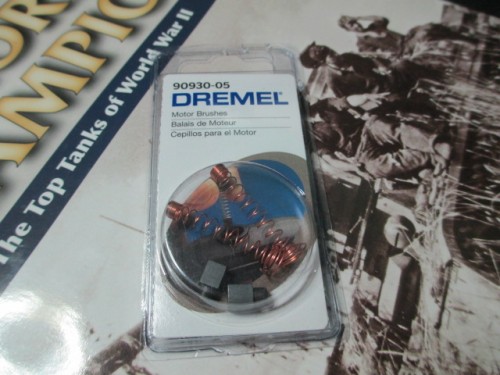 Replacement brushes for the Dremel