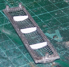 sdded plasic to get the curve