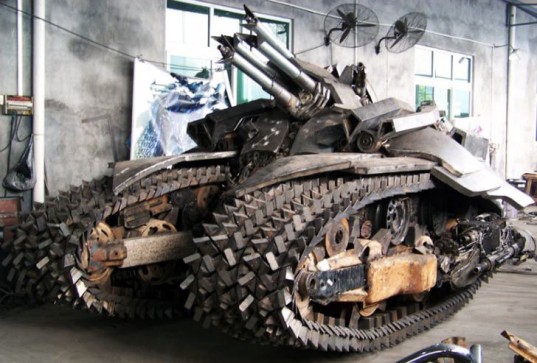 State of the art wheelchair morphs into Megatron.