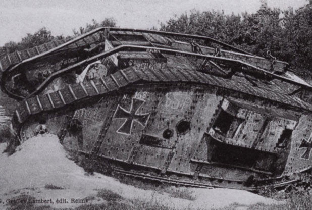 MK 1V Brit tank used as spearhead at Kursk?!
