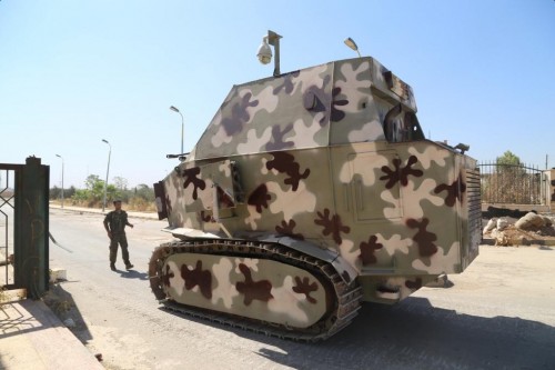 Tank designed to make Isil fighters laugh themselves to death...