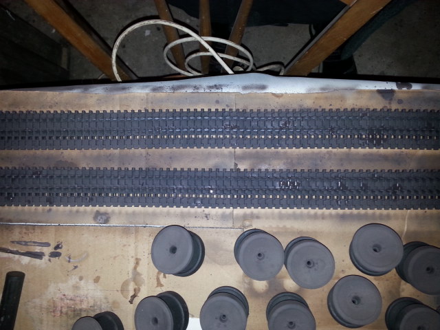 Tracks and wheels couple more coats