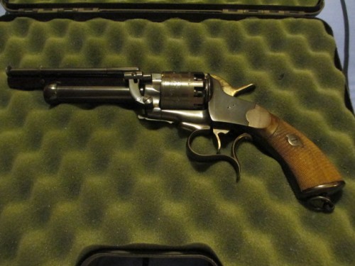 9 shot .44 + underbarrel shotgun  Lemats Cavalry Revolver