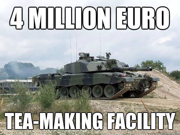 Ultimate Naafi facility..