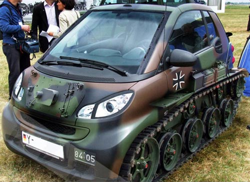 Eye-catching and police- attracting fun car