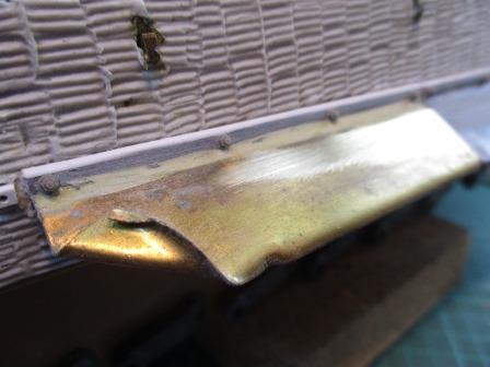My 'distressed' track guard also looks better for the new bolts.jpg