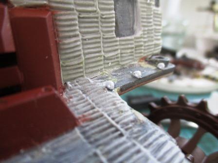 The fender hinge brackets weere then glued in place - the furthest was left off as 'battle damage'.jpg