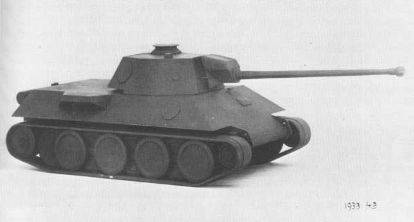 Early wooden model prototype from Daimler benz
