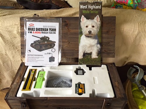 Torro tank sarcophagus and 2d Dog