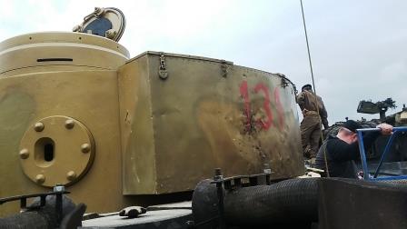 The somewhat battered stowage box on the Bovington Tiger 131 showing latches, locks and rivets.jpg