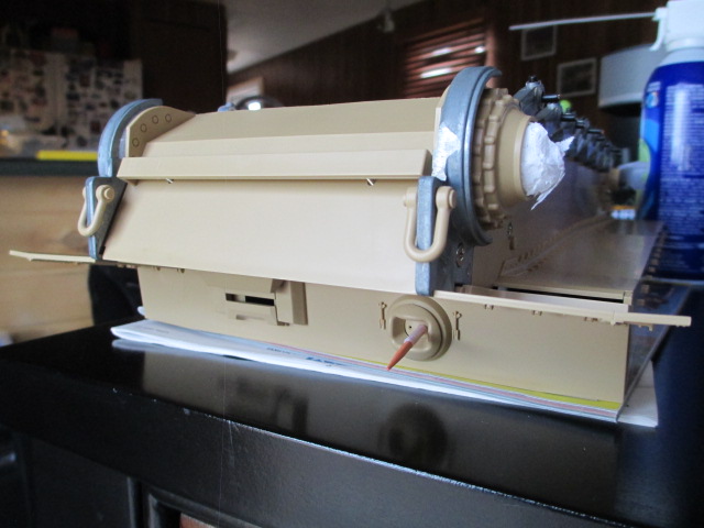 The old toothpick in the MG mount...