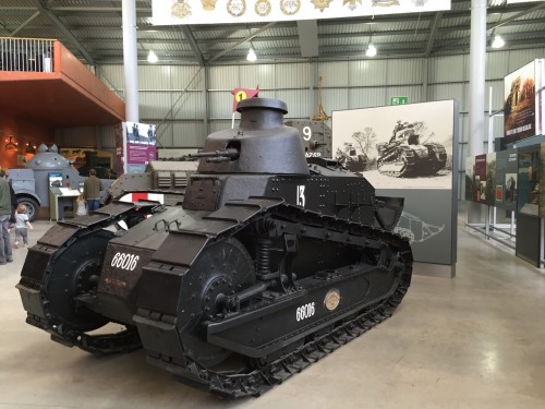 The wee Renault WW1 mobile teapot..