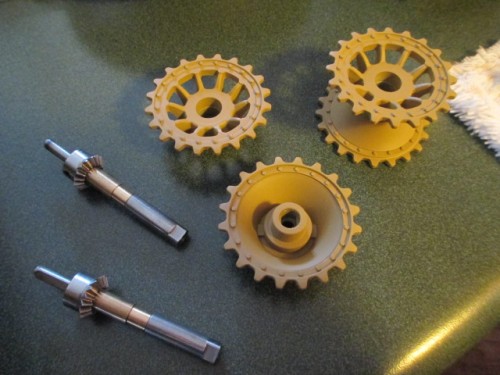 The gearbox axle mounts were an Epic in and of themselves.