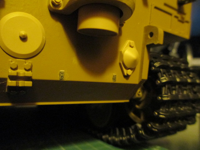 Combo effort for the base plate of the crank mount.