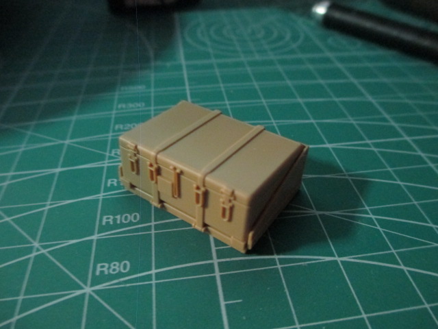 Tamiya tool box displays crisp detail