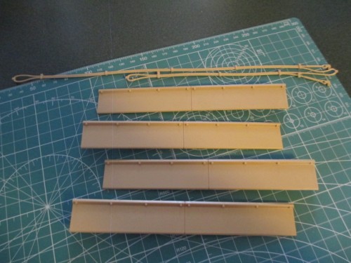 Tamiya parts for sand shields