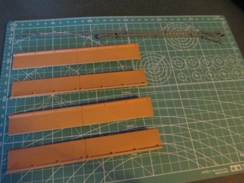Two coats of the MM Desert Yellow