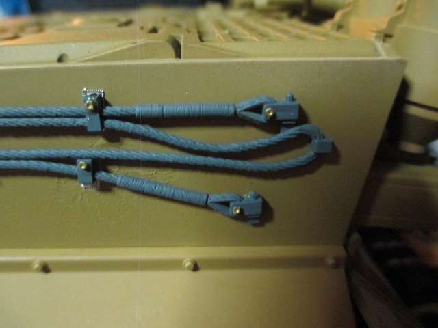 Added brass bolt heads and cable mounts